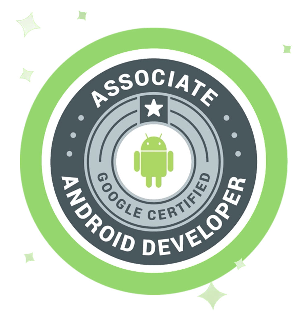 Desenvolvido por profissionais
                                    certificados pelo Google, seu aplicativo
                                    utilizará as melhores e mais modernas
                                    práticas do mercado.