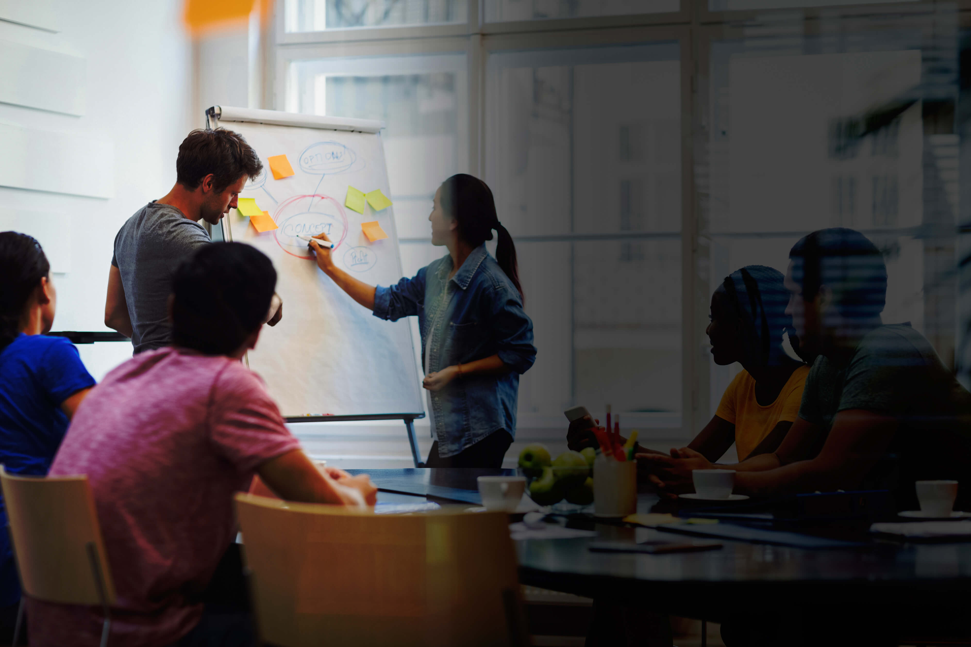 Conforme a sua necessidade, em projetos de
                                baixa ou alta complexidade, nossos
                                desenvolvedores estão prontos para ouvir sua
                                ideia.