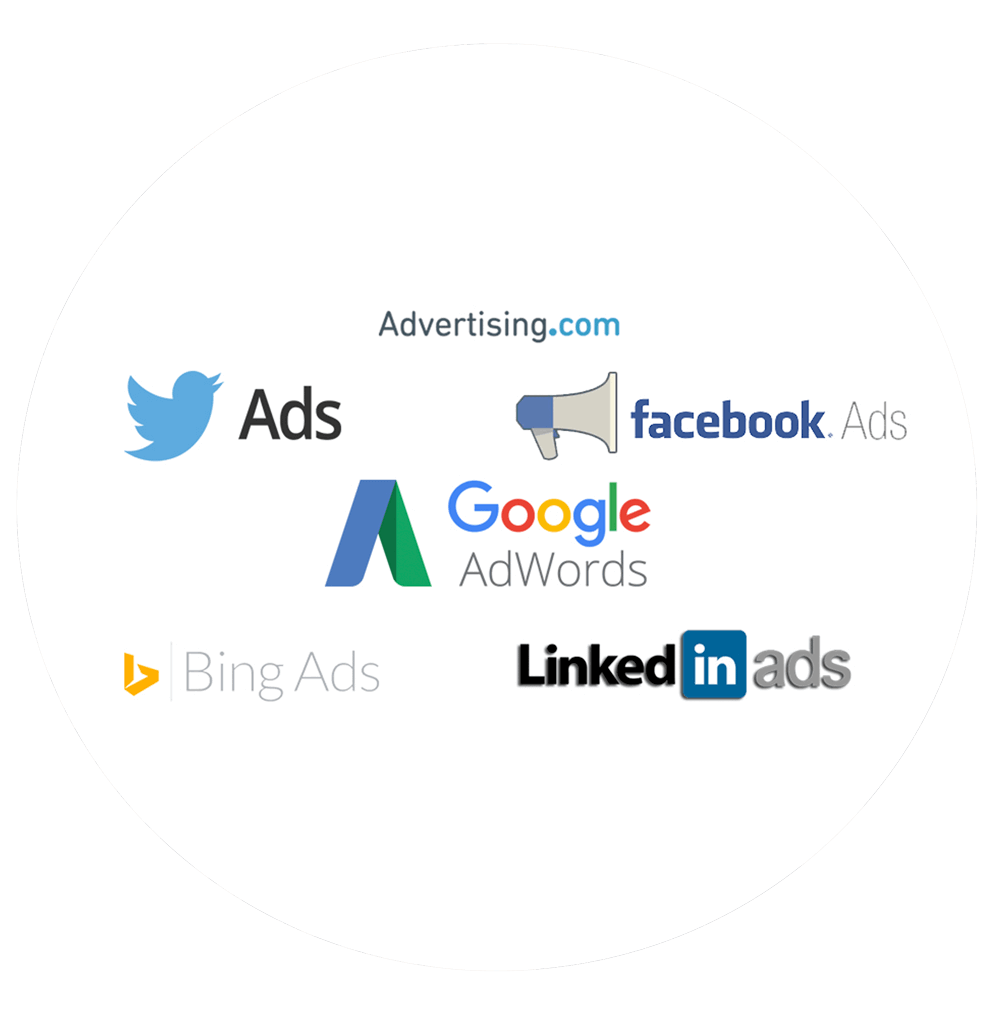 Integre em segundos e de forma independente
                                os rastreamentos de acompanhamento e remarketing
                                do Facebook Ads, Google AdWords e todos os que
                                sejam suportados através de javascript.