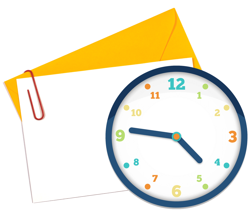 Agende o envio de suas campanhas para o
                                    melhor horário e inclua anexos se desejar.