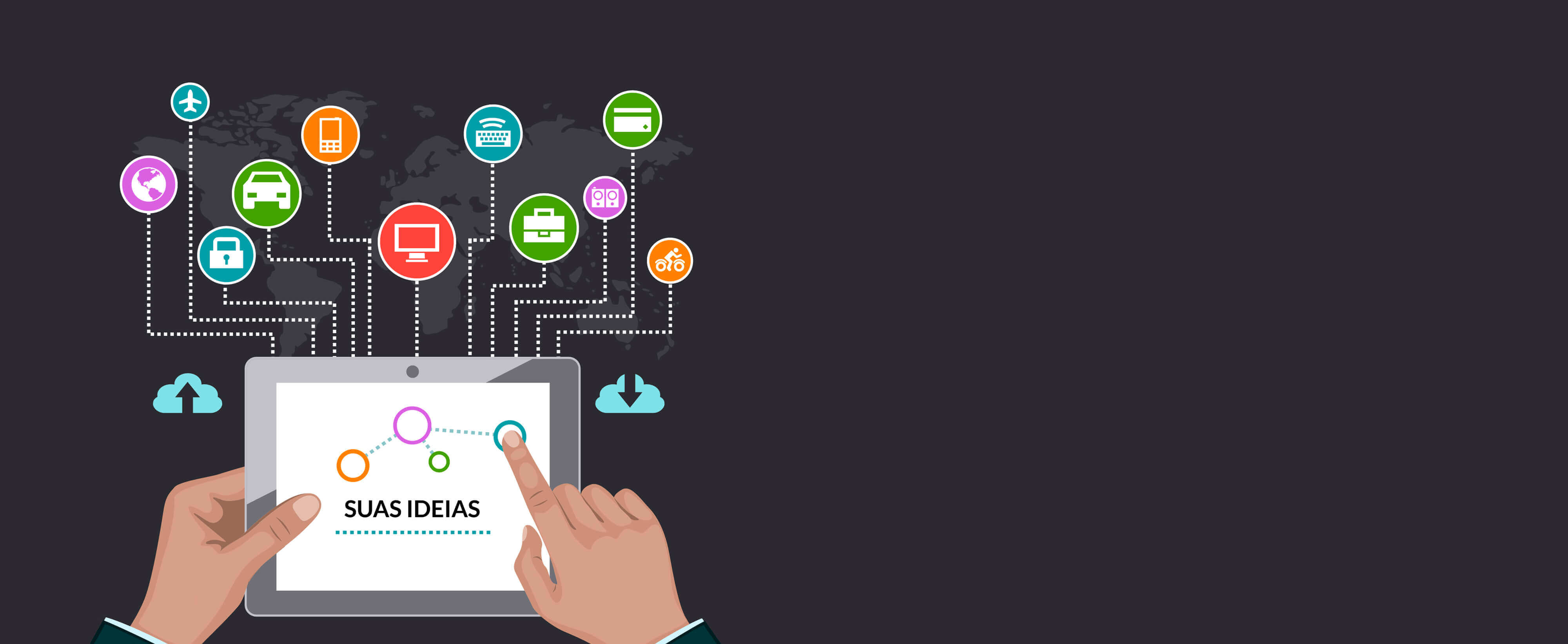 Integração entre sistemas, manutenção de
                                aplicativos, conversão de programas para
                                ambiente web, implementação de novas
                                funcionalidades, melhorias de performance,
                                desenvolvimento de serviços web e APIs,
                                conte com a gente para o que precisar!